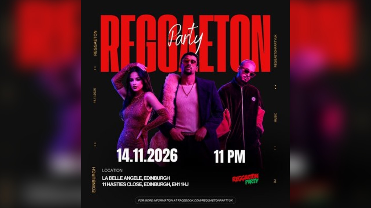 Reggaeton Party (Edinburgh) November 2026