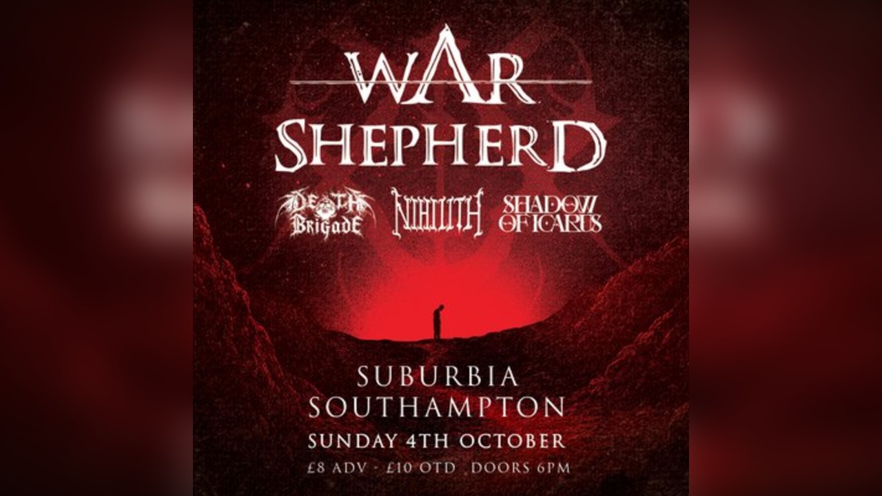 War Shepherd Live at Suburbia + Support