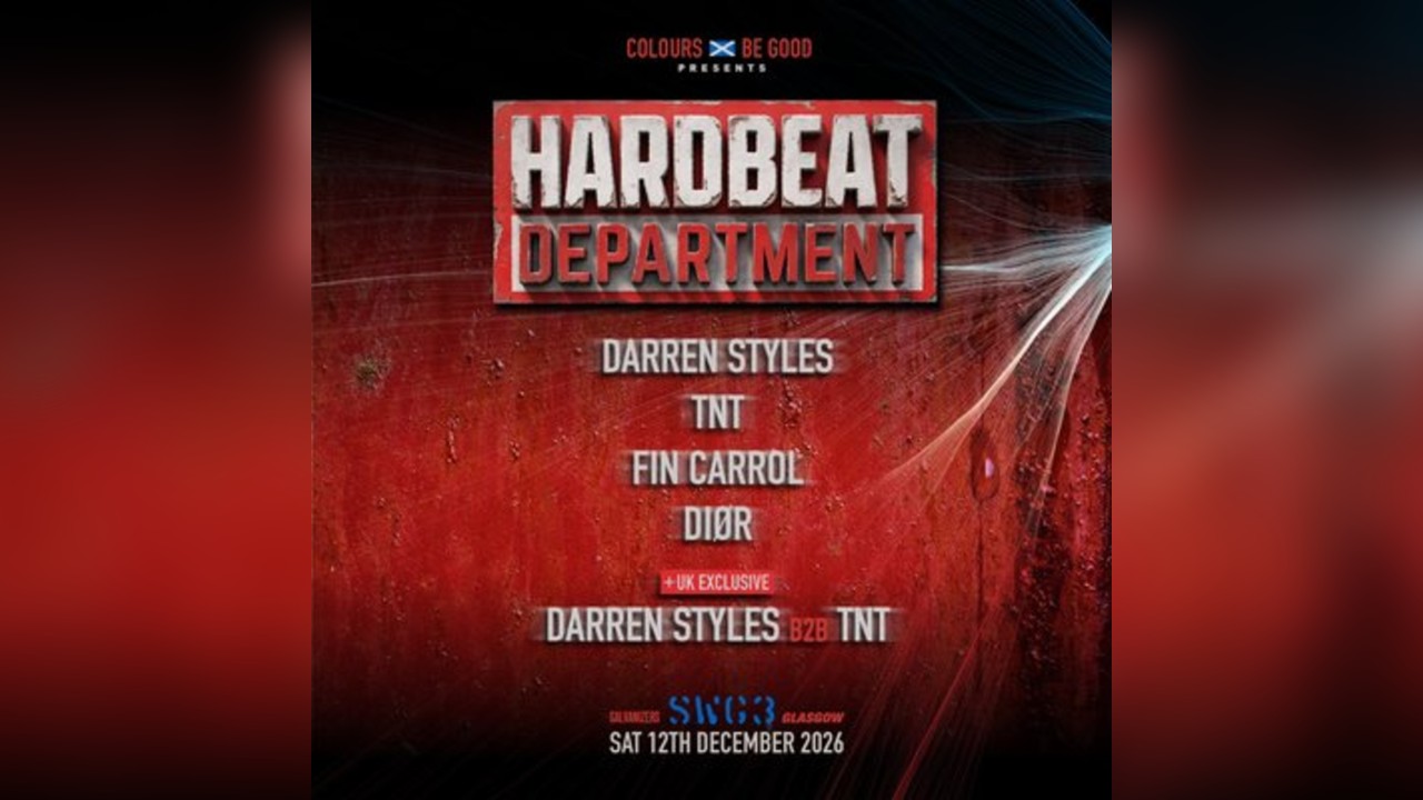 Colours & BeGood presents Hardbeat Department