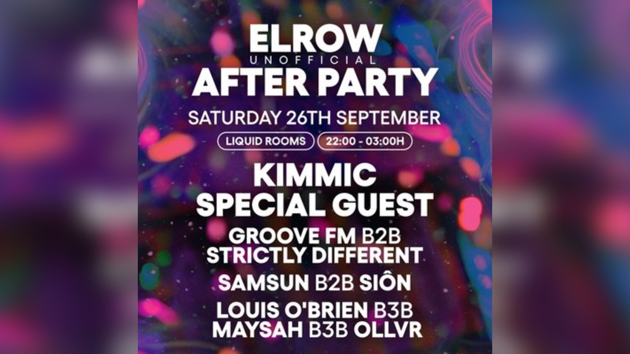 ELROW After Party