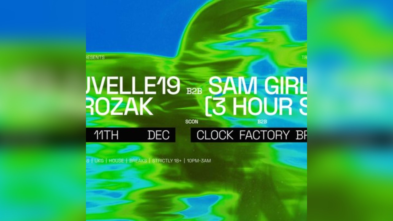 Clock Factory Presents: Douvelle19 B2B Sam Girling B2B Prozak