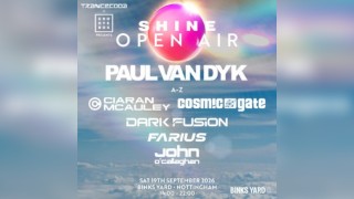PAUL VAN DYK Open Air | Trancecoda X Groovebox X Shine at Binks