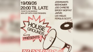 Housegrounds Presents: FRESHERS @ RIDDOCHS
