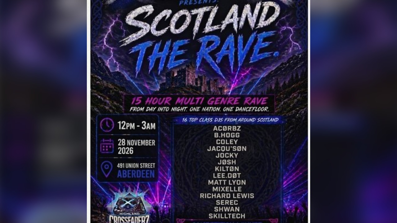 Highland Crossfaderz Presents - Scotland The Rave