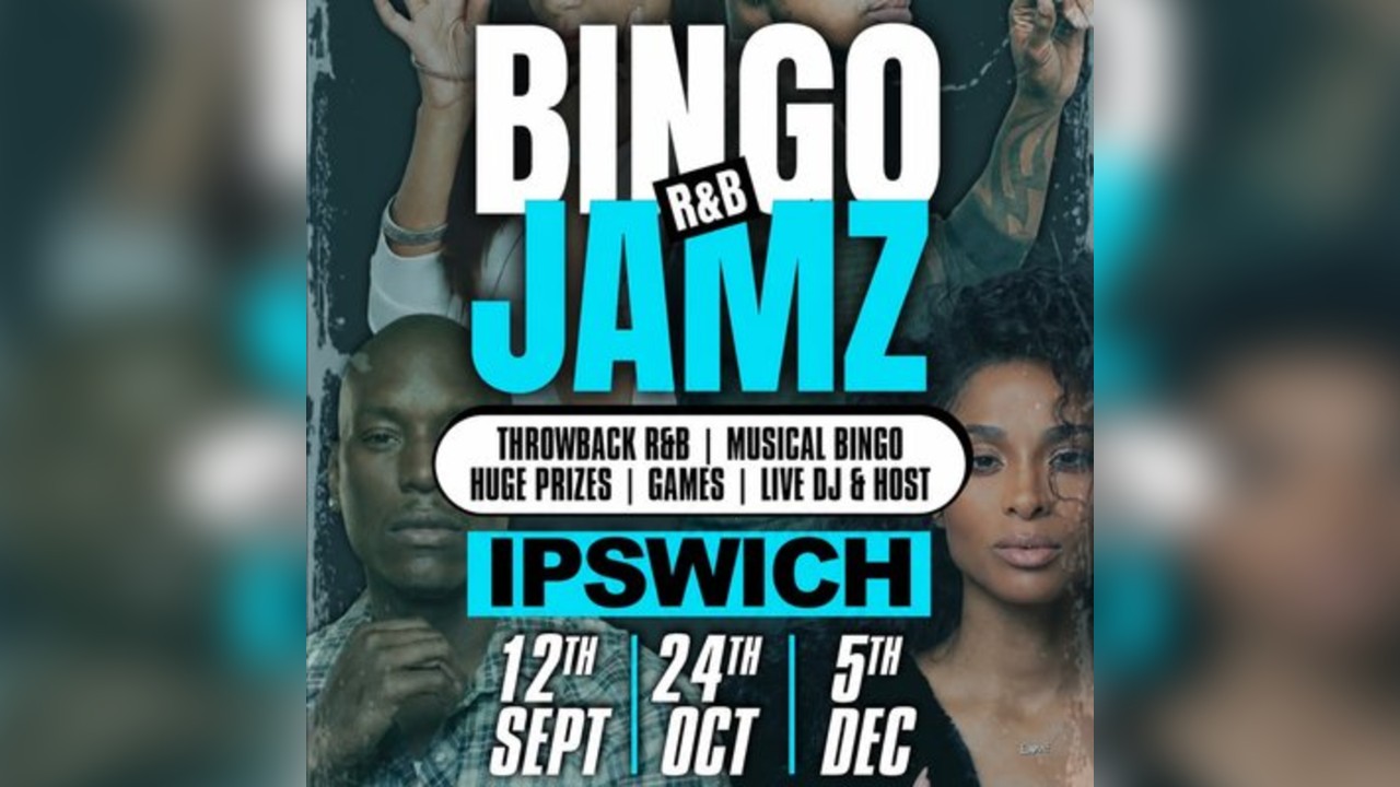 Bingo Jamz Ipswich | 24th Oct 2026