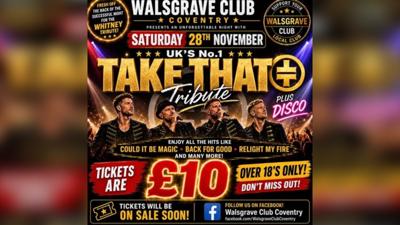 Take That Tribute show