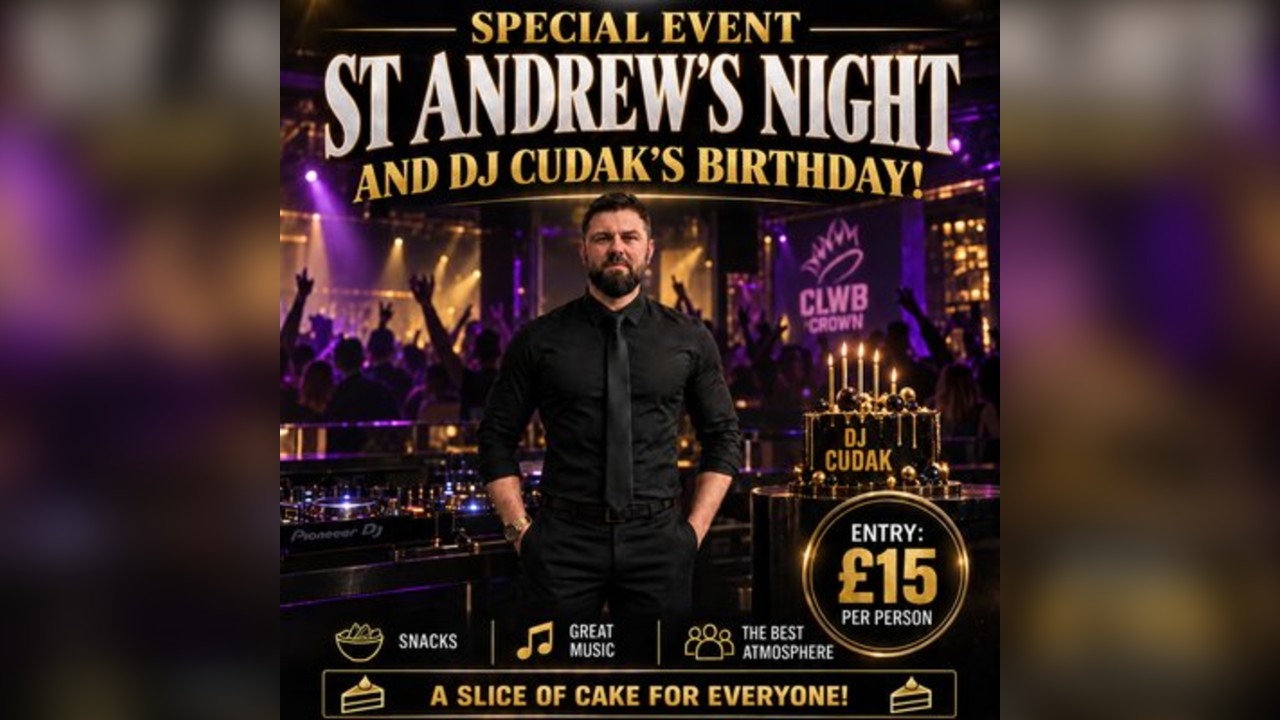 Andrzejki 2026 z Dj Cudak St Andrew's Nights