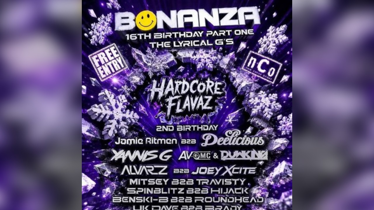 Bonanza 16th birthday part 1 with hardcore flavaz 2 birthday