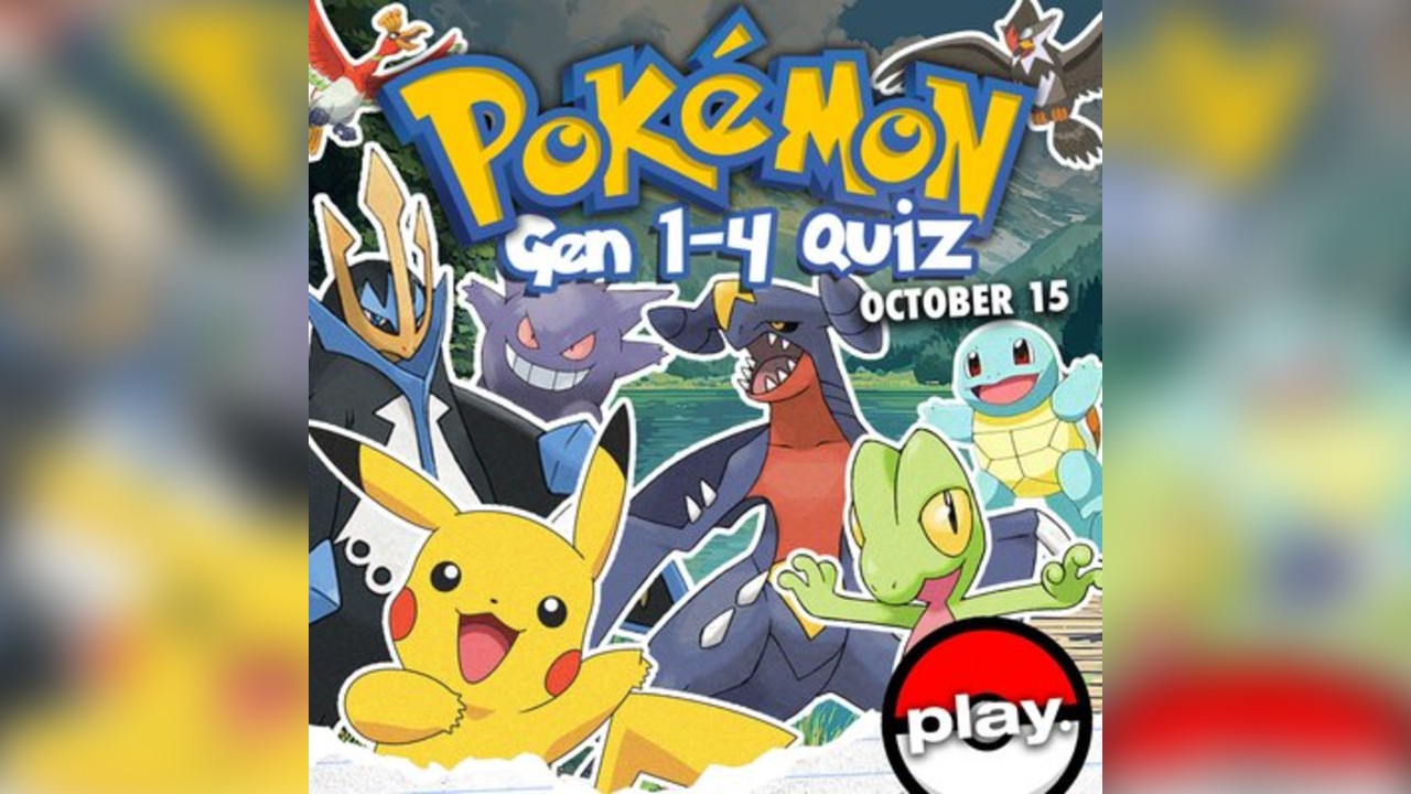 Pokemon (Gen 1 to Gen 4) Quiz