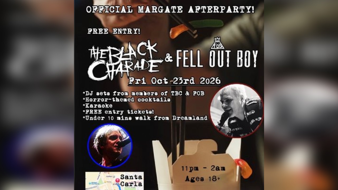 The Black Charade & Fell Out Boy Official Margate Afterparty