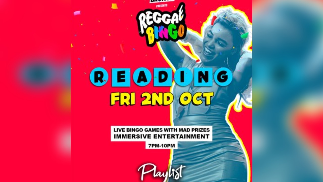 Reggae Bingo - Reading - Fri 2nd Oct