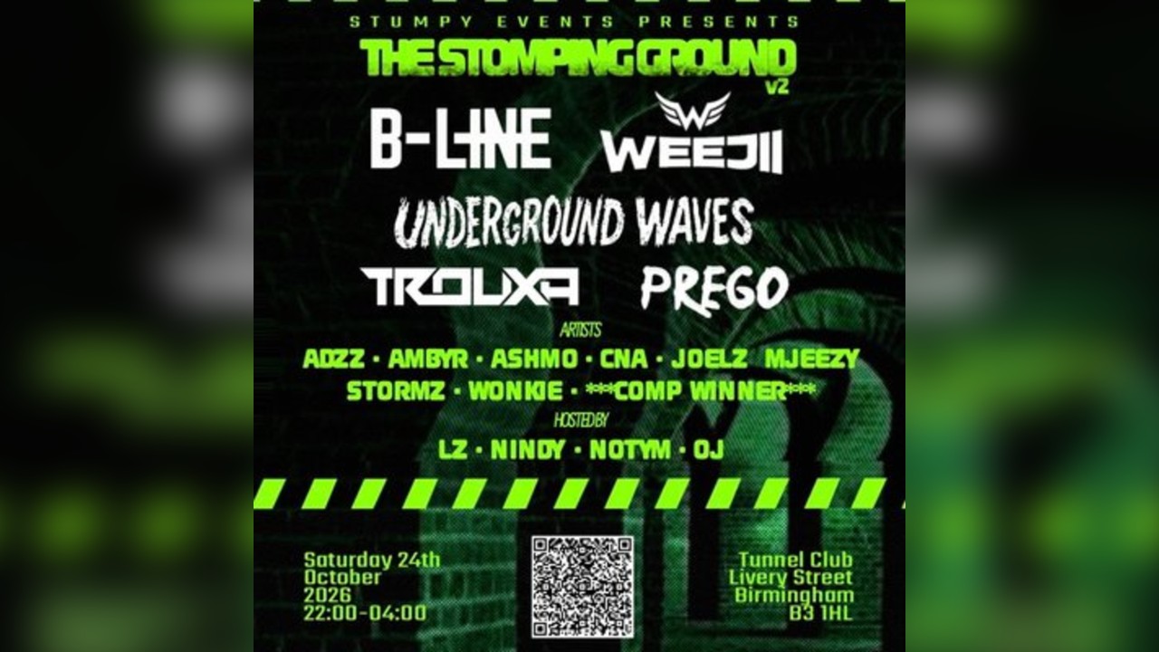 STUMPY EVENTS PRESENTS : The Stomping Ground V2
