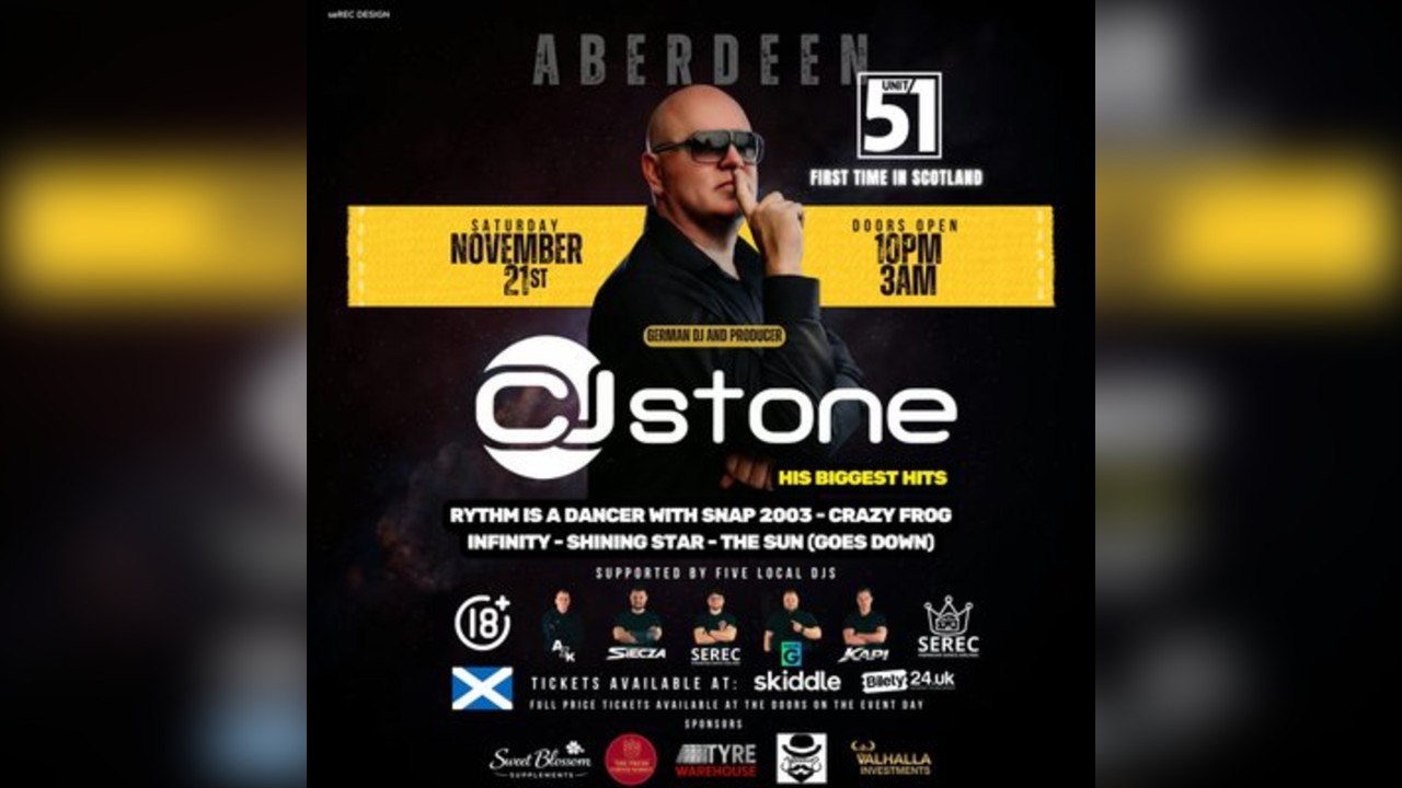 CJ Stone in Aberdeen