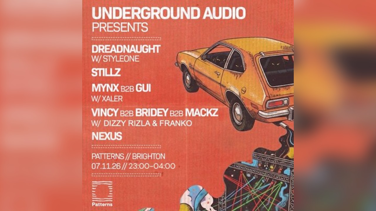 Underground audio - patterns Brighton