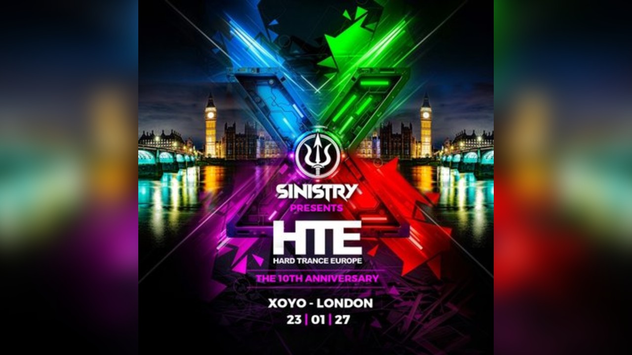 Sinistry presents Hard Trance Europe - The 10th Anniversary