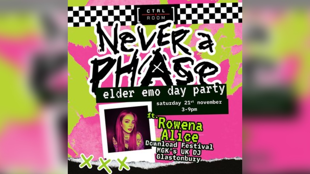 Never A Phase - Elder Emo Day Party Ft. Rowena Alice