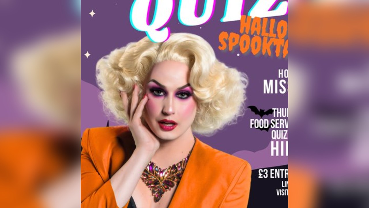 Prestwich Pride Presents: DRAG ME TO THE QUIZ, HALLOWEEN