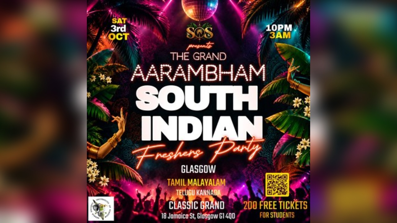 AARAMBHAM: South Indian Freshers Party: SOS Events