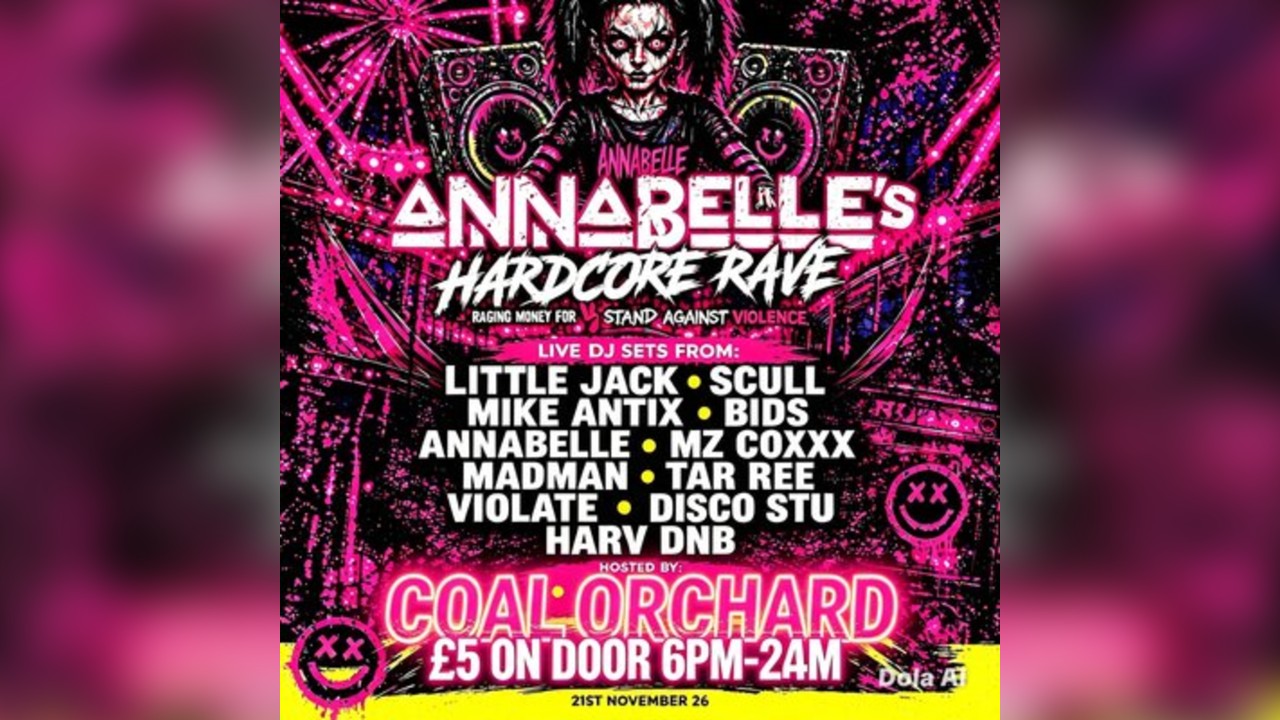 Annabelles hardcore  rave for stand against violence