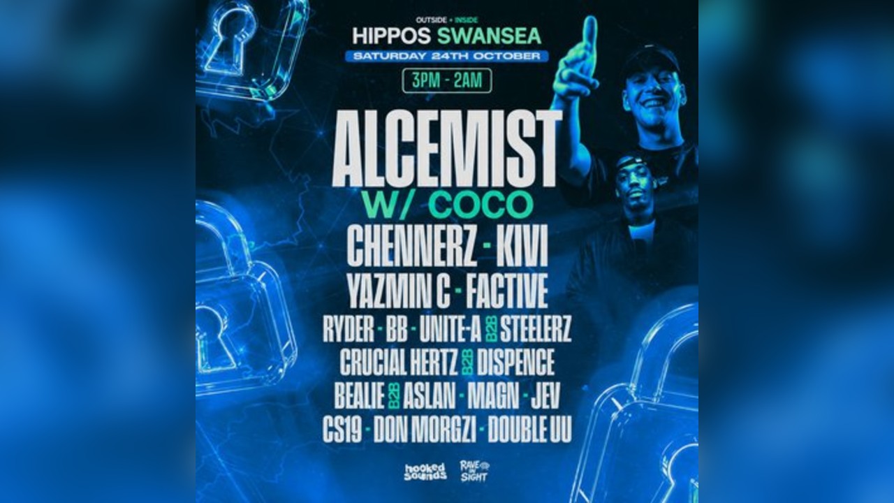 Locked In Tour: ALCEMIST, COCO + MORE (UNIFI SOUNDSYSTEM)(DNB)