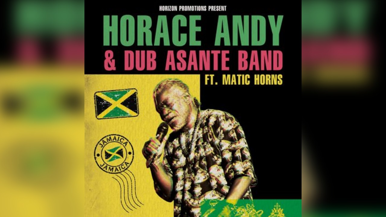 Horace Andy & Dub Ashante Band, Thurs 10th Dec, Chalk, Brighton