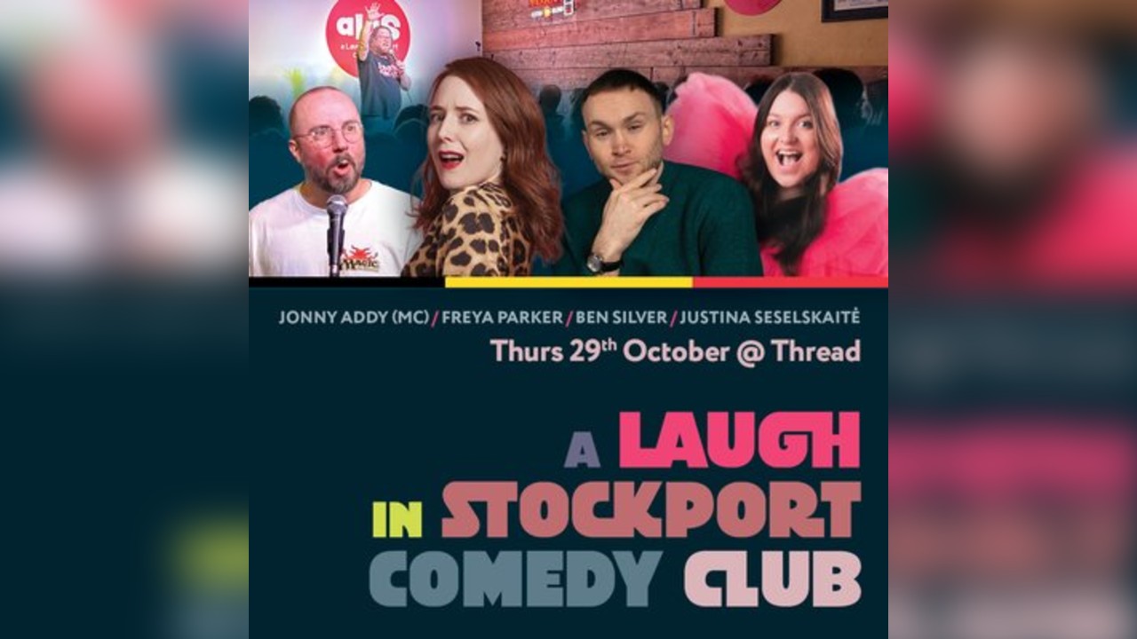 A Laugh In Stockport Comedy Club - October