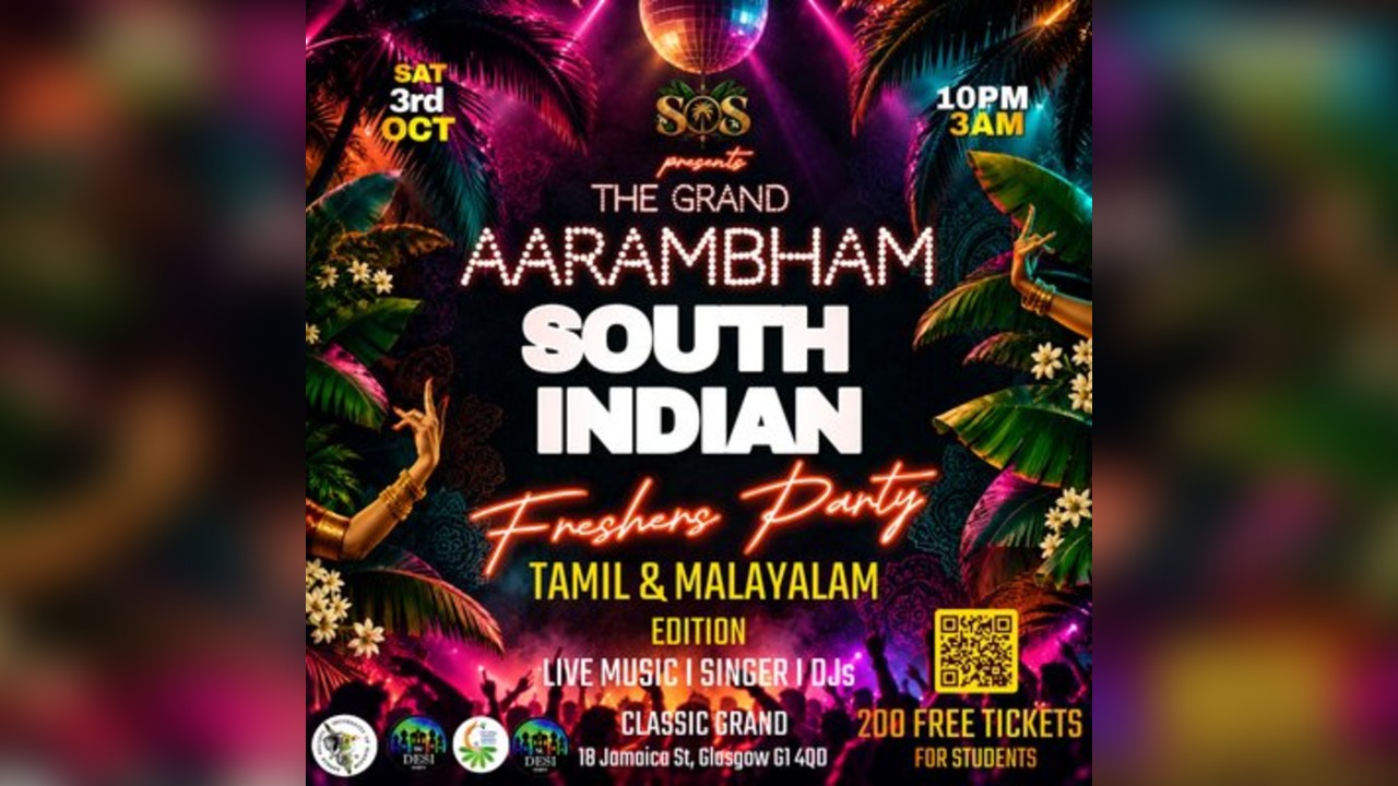 AARAMBHAM: South Indian Freshers Party: Tamil & Mallu Edition