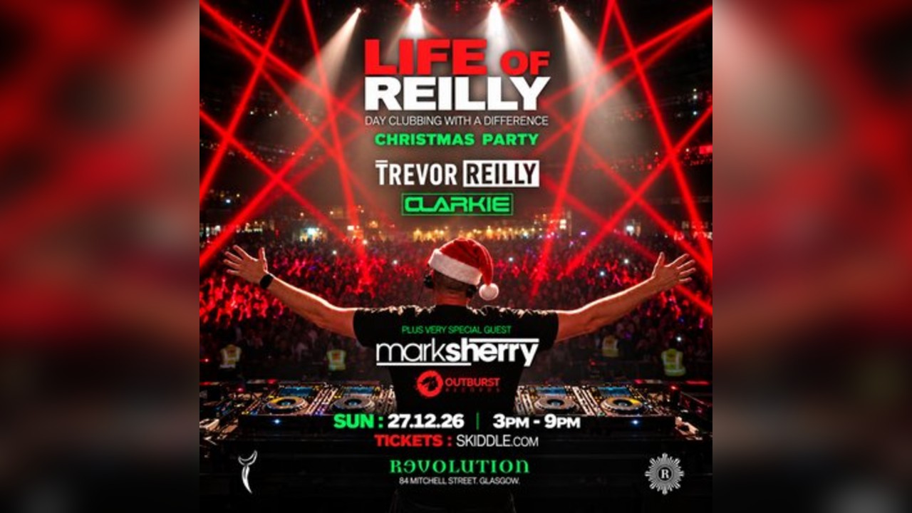 LIFE of REILLY - CHRISTMAS PARTY - SUN 27th DEC