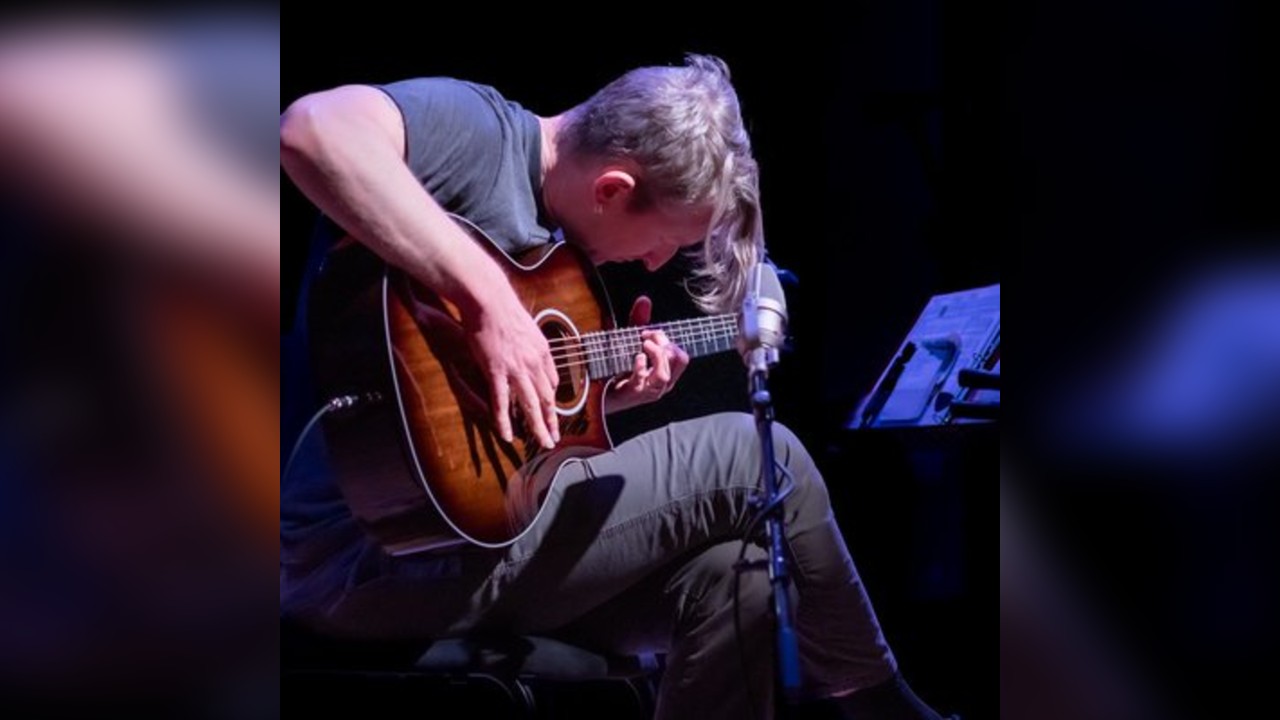 Shane Parish (USA) plays Autechre Guitar Live in Sowerby Bridge
