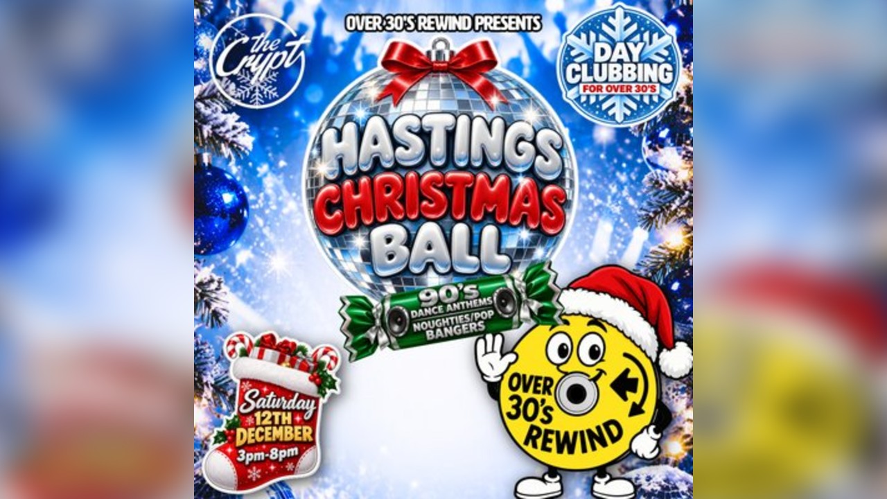 Over 30's Rewind: Hastings Christmas Ball (Day Clubbing)