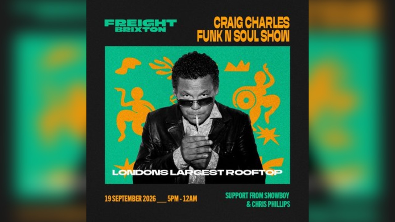 Craig Charles Funk N Soul Rooftop Takeover