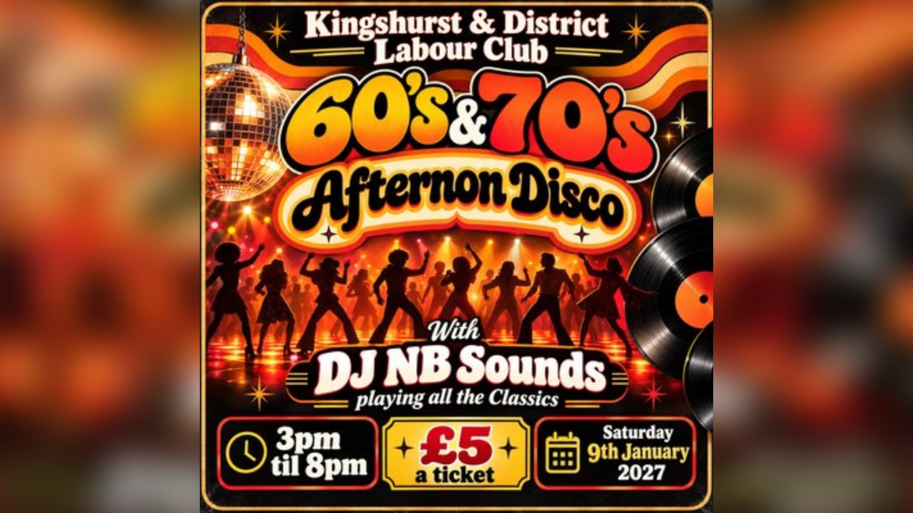 60's & 70's Afternoon Disco