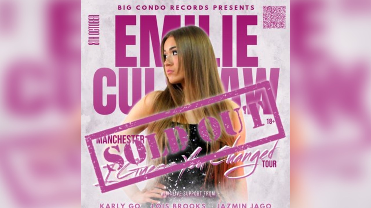 Big Condo Records Presents Emilie Culshaw IGYC Tour Manchester