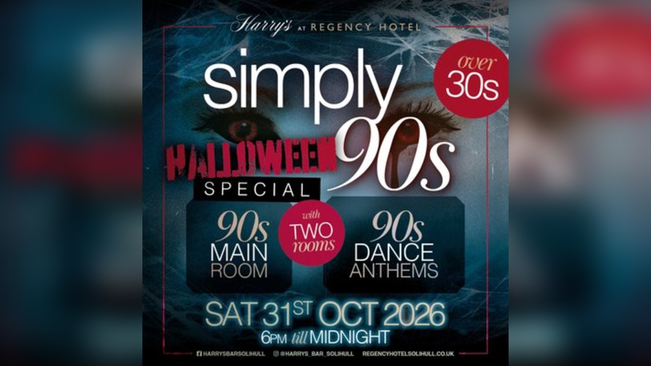 Simply 90's - 90's Night - The Regency Hotel, Solihull