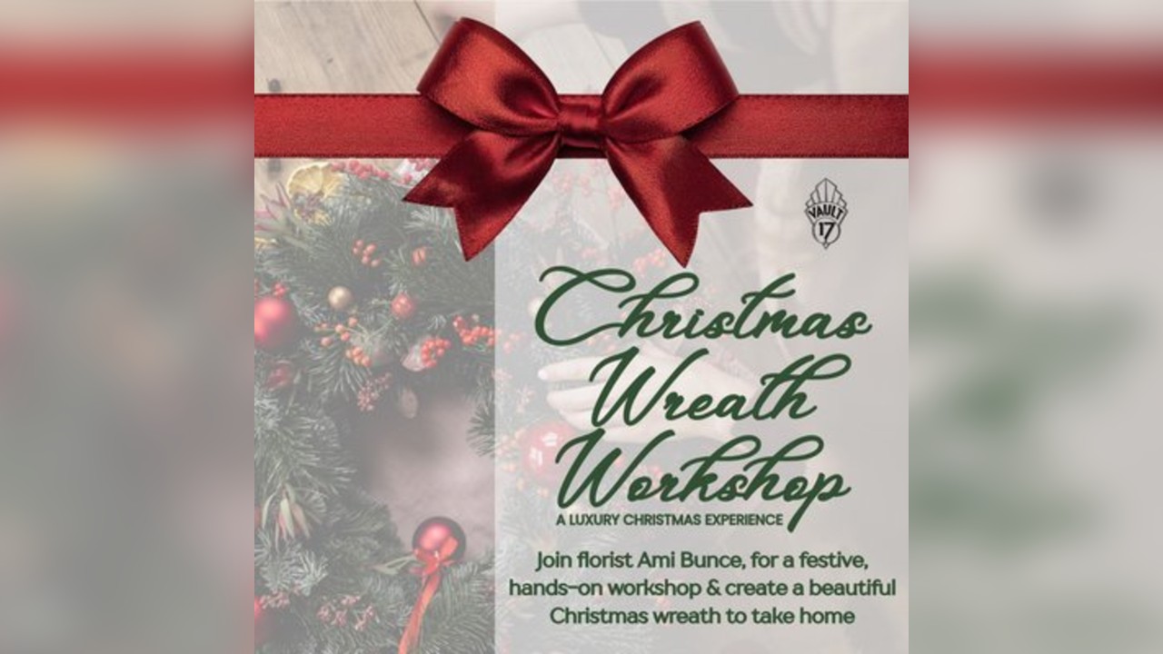 Christmas Wreath Workshop at Vault 17