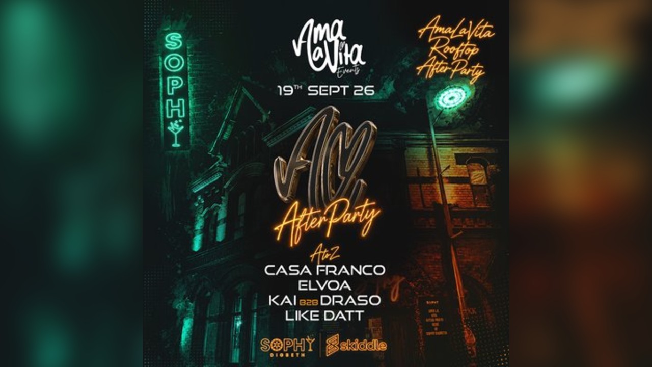 Ama la vita presents: Summer rooftop After party