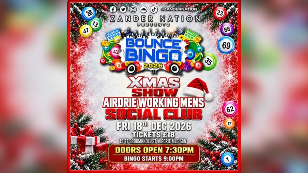 Zander Nation Bounce Bingo - XMAS Special