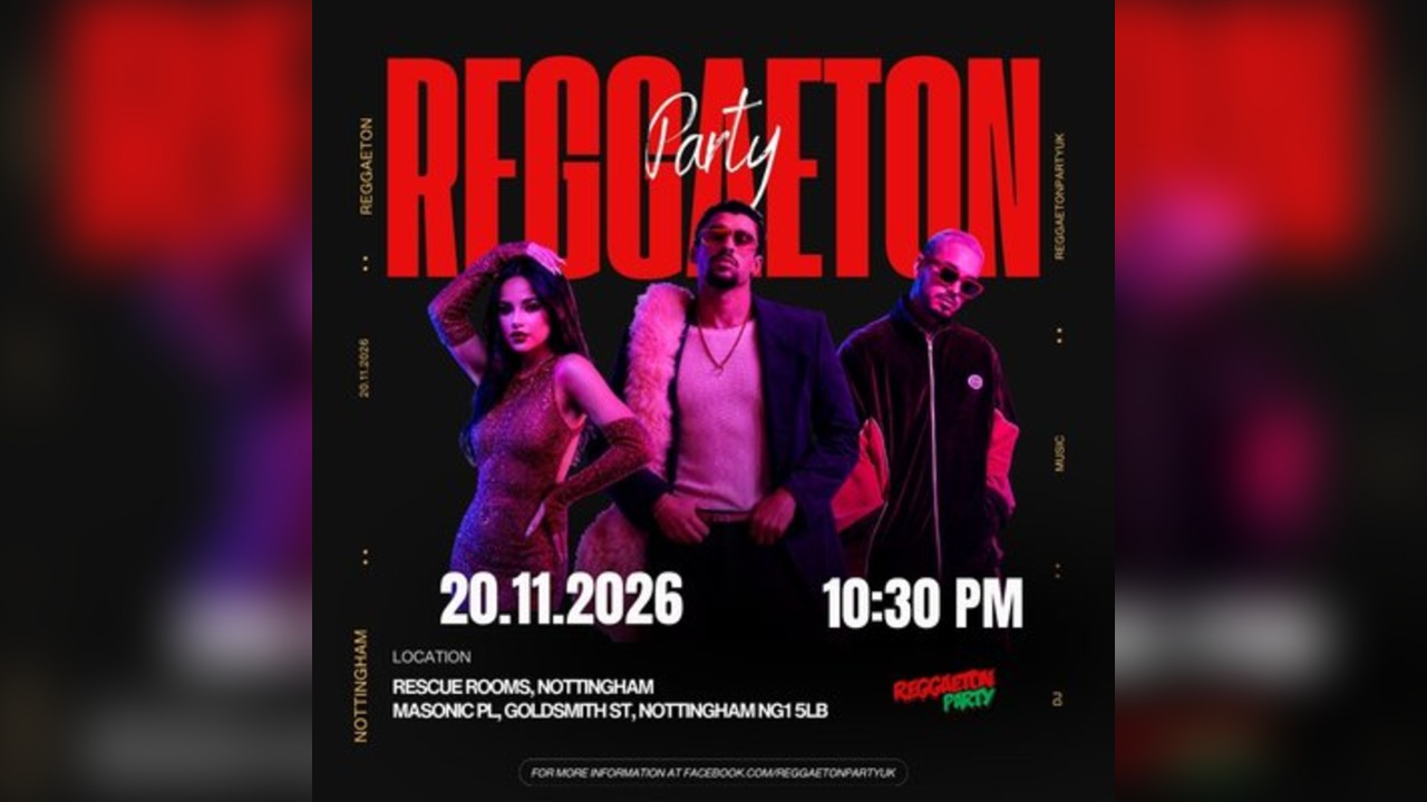 Reggaeton Party (Nottingham) November 2026