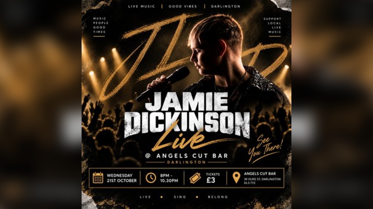 Jamie Dickinson Live @ Angels Cut Bar Darlington