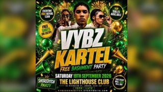 Vybz Kartel - Free Bashment Party - Everyone Free Before 12AM