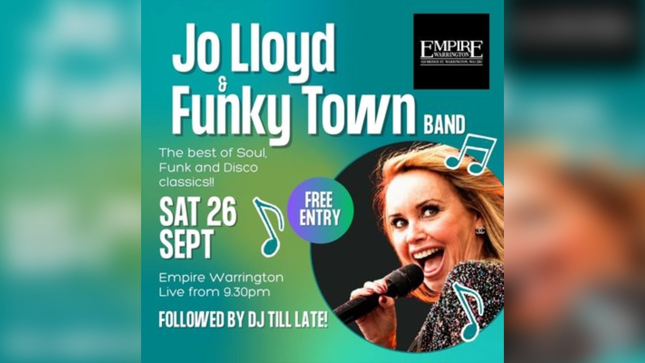 Jo Llyod and the Funky Town Band