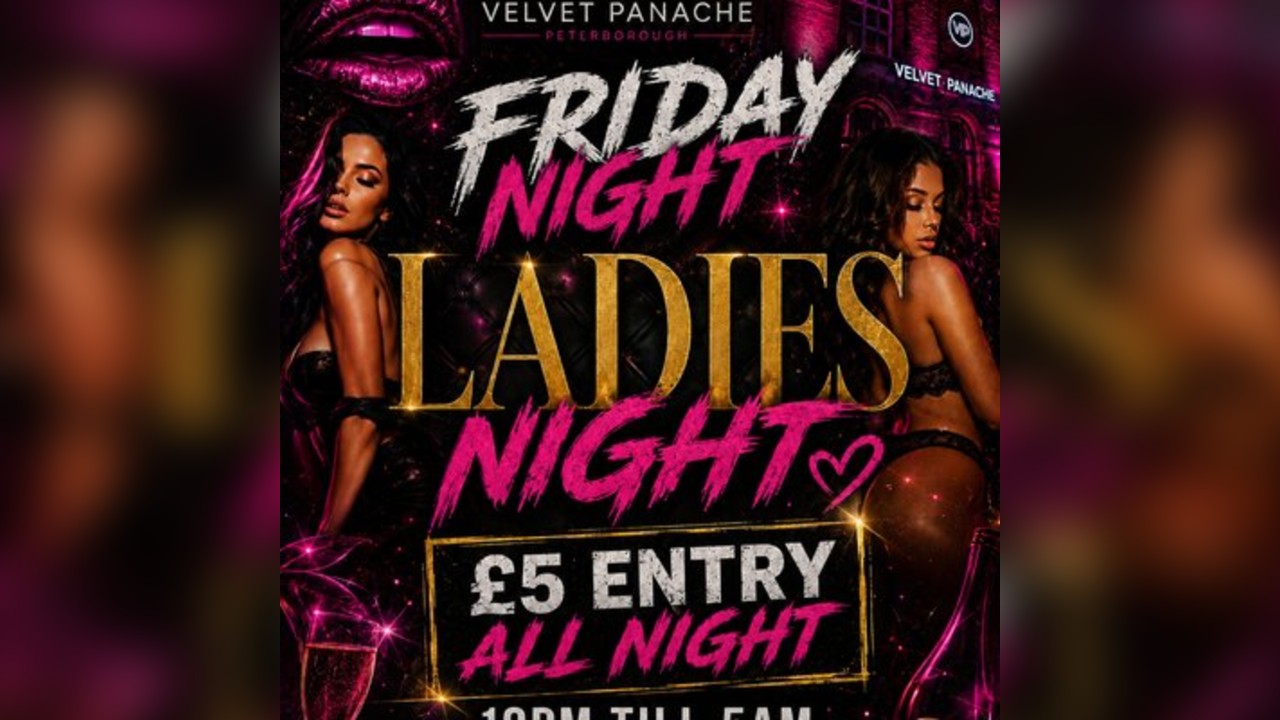 Friday 18th september (ladies R&B night)