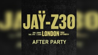 Jay Z London Concert After Party
