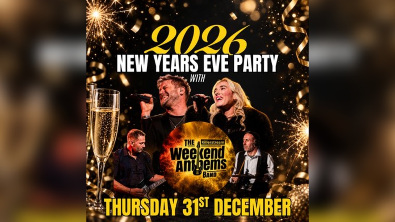 New Year's Eve Party with Killerstream, Celebrate 2026 in Style