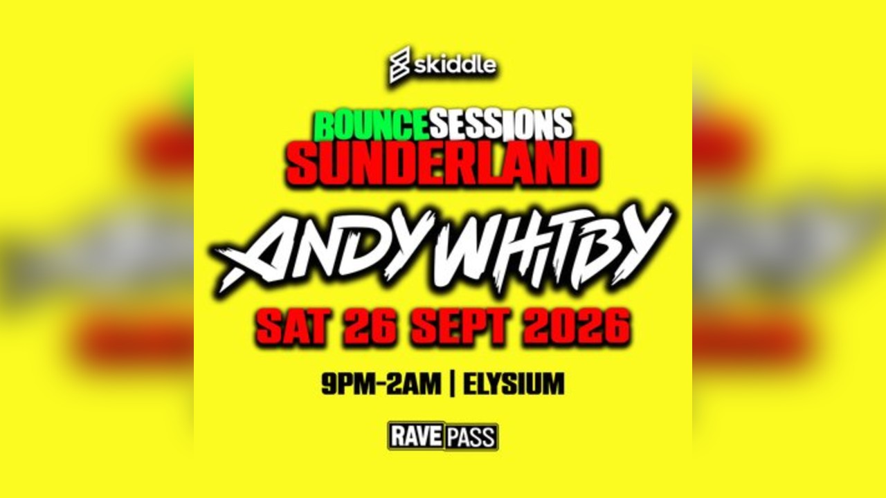 BOUNCE SESSIONS SUNDERLAND : Andy Whitby x Mc Tazo