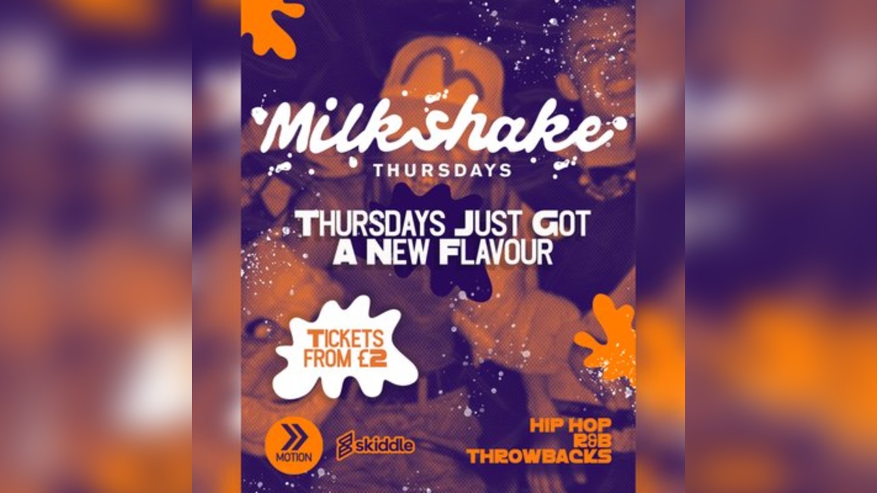 Milkshake Thursdays Freshers 2026
