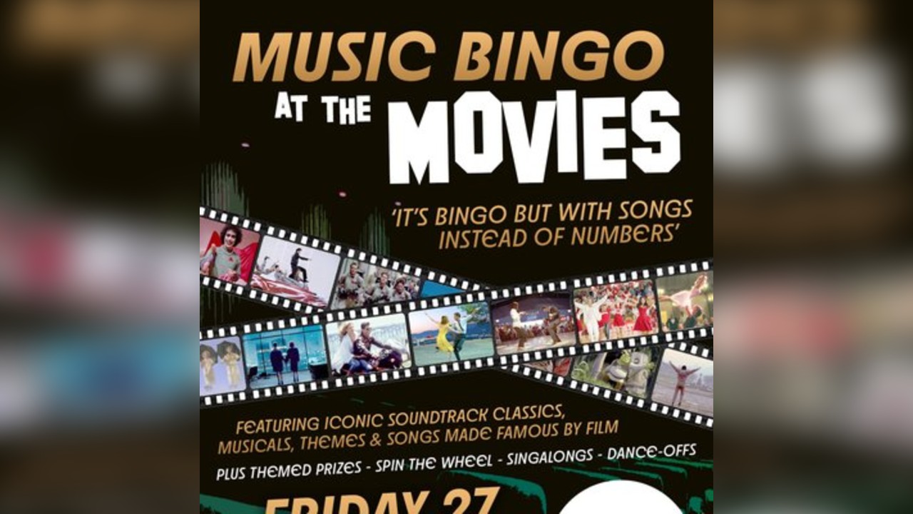 Music Bingo at the Movies