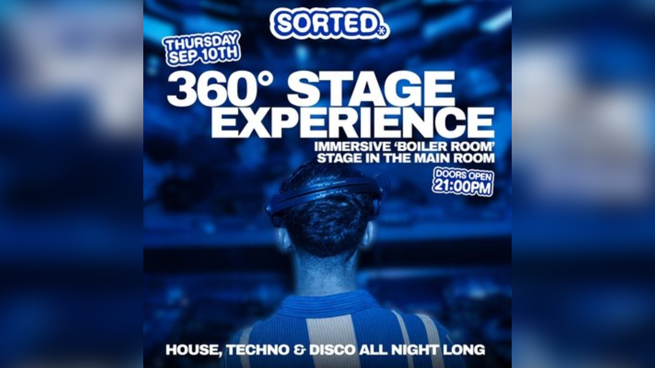 SORTED THURSDAYS 360° STAGE | Why Not Freshers 2026