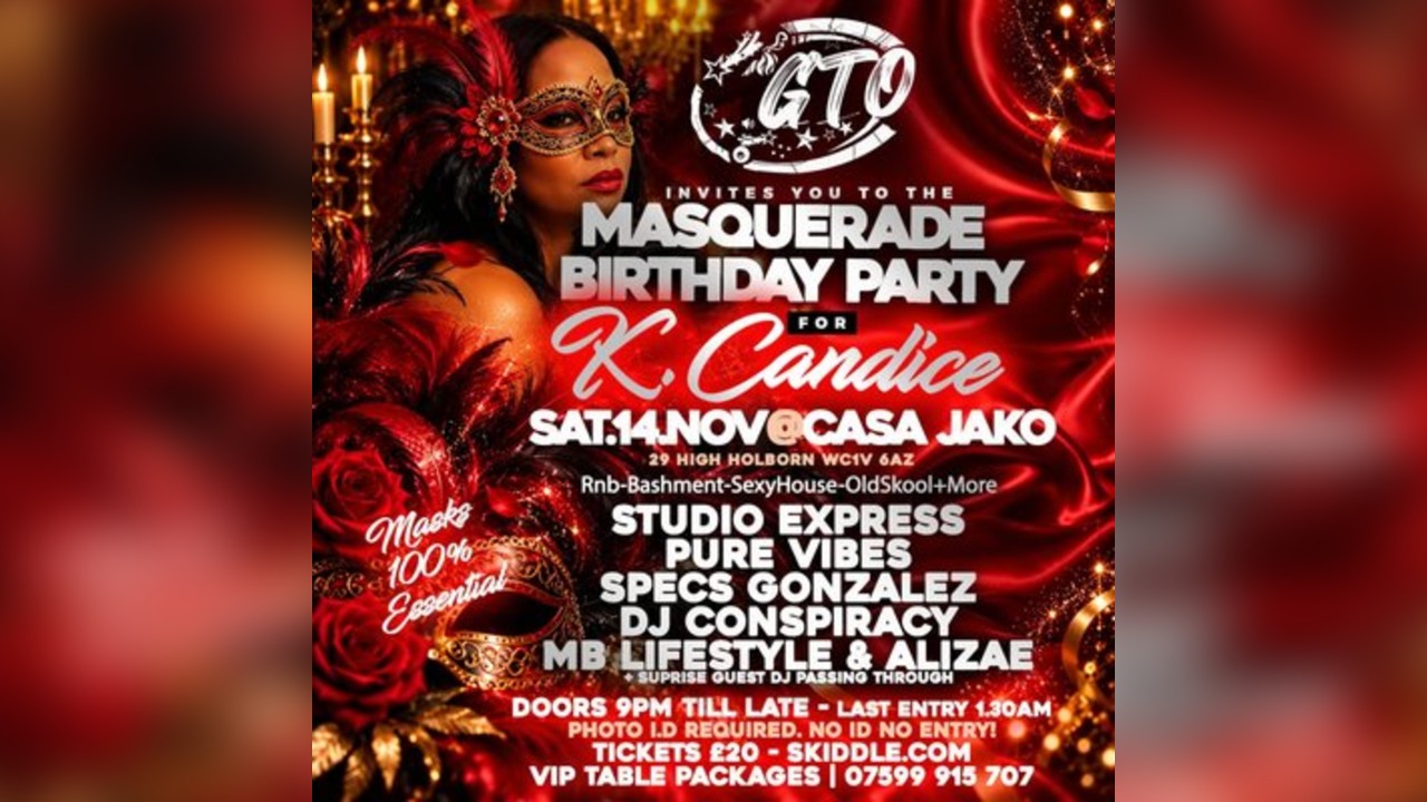 GTO - K Candice Masquerade Birthday