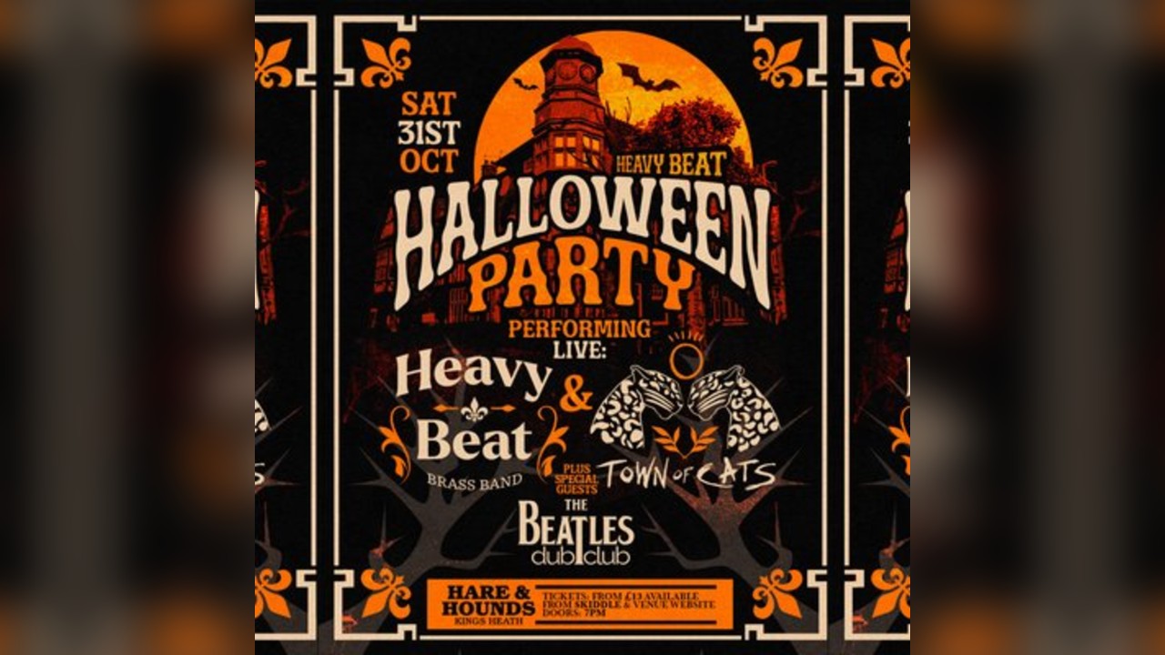 Heavy Beat Halloween Party - Town Of Cats & The Beatles Dub Club